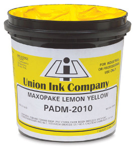 Union screen printing ink